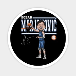 Boban Marjanovic Dallas Cartoon Magnet